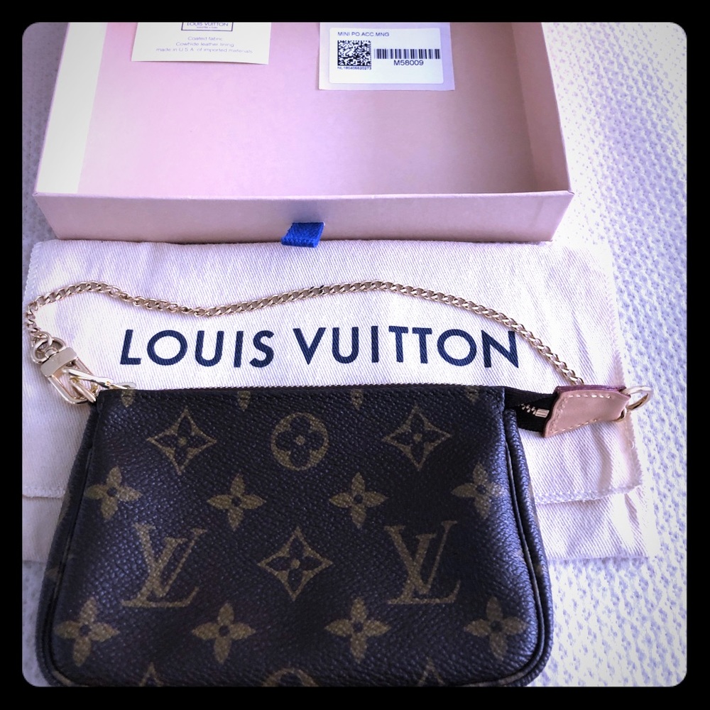 Louis Vuitton Mini Pouchette in Monigram